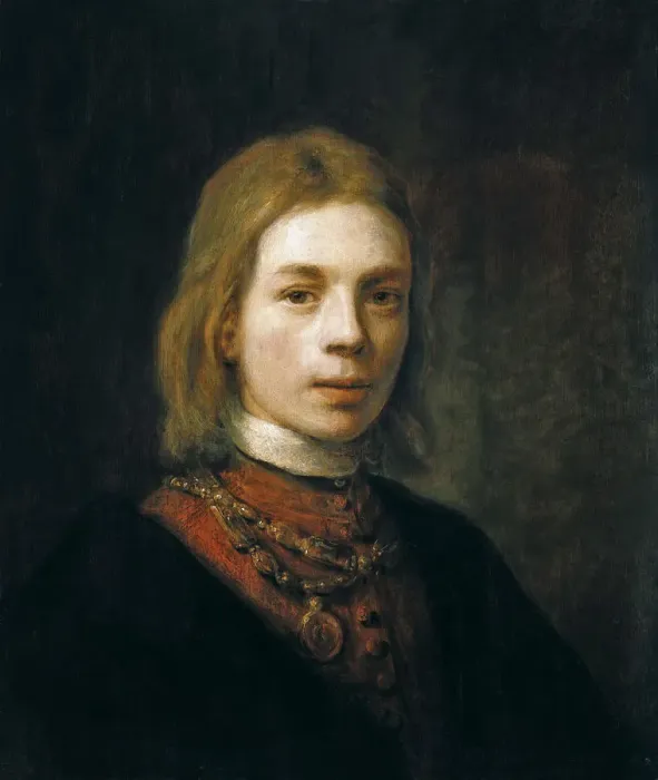 Framed Print : Self-Portrait, 1645. Creator: Hoogstraten, Samuel Dirksz, van (1627-1678) Framed Print : Self-Portrait, 1645. Creator: Hoogstraten, Samuel Dirksz, van (1627-1678)