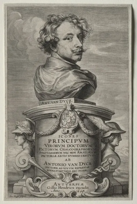 Framed Print : Self-Portrait, 1646. Creator: Anthony van Dyck (Flemish, 1599-1641) Framed Print : Self-Portrait, 1646. Creator: Anthony van Dyck (Flemish, 1599-1641)