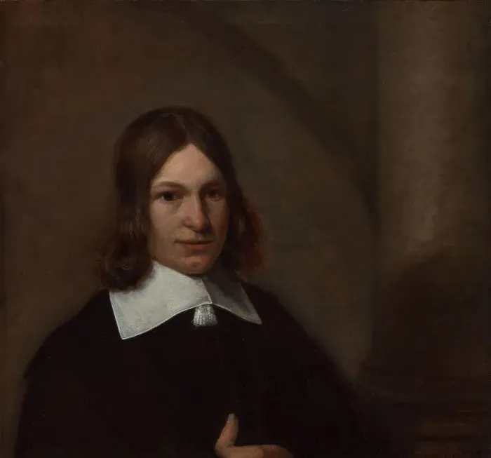 Framed Print : Self Portrait?, 1648-1649. Creator: Pieter de Hooch Framed Print : Self Portrait?, 1648-1649. Creator: Pieter de Hooch
