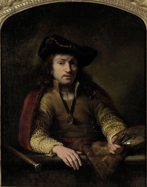 Self-Portrait, 1653. Creator: Bol, Ferdinand (1616-1680)