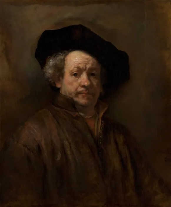 Framed Print : Self-Portrait, 1660. Creator: Rembrandt Harmensz van Rijn Framed Print : Self-Portrait, 1660. Creator: Rembrandt Harmensz van Rijn