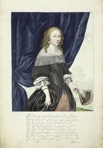 Self-portrait, 1661. Creator: Gesina ter Borch