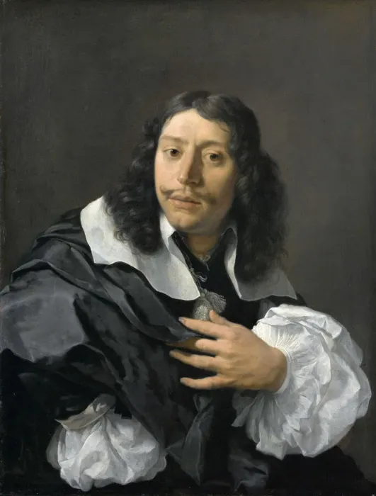 Framed Print : Self-Portrait, 1662. Creator: Dujardin, Karel (1622-1678) Framed Print : Self-Portrait, 1662. Creator: Dujardin, Karel (1622-1678)