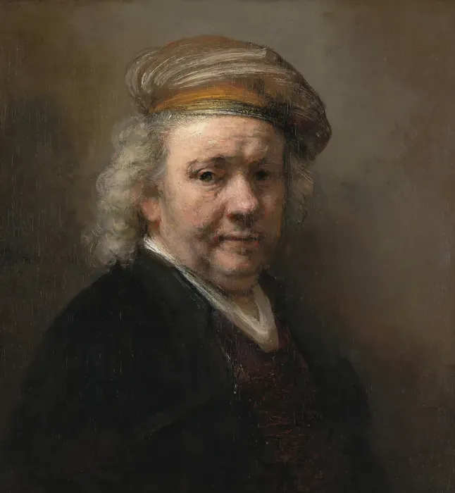 Framed Print : Self-Portrait, 1669. Creator: Rembrandt Harmensz van Rijn Framed Print : Self-Portrait, 1669. Creator: Rembrandt Harmensz van Rijn