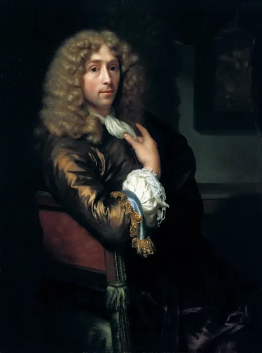 Framed Print : Self-Portrait, 1679. Creator: Schalcken, Godfried Cornelisz (1643-1706) Framed Print : Self-Portrait, 1679. Creator: Schalcken, Godfried Cornelisz (1643-1706)
