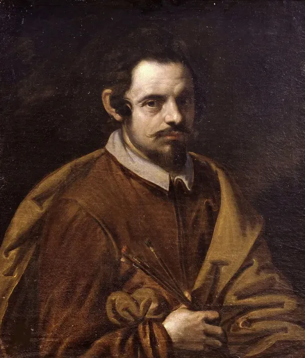 Framed Print : Self-Portrait, Between 1680 and 1690. Creator: Paglia, Francesco (1635-1714) Framed Print : Self-Portrait, Between 1680 and 1690. Creator: Paglia, Francesco (1635-1714)