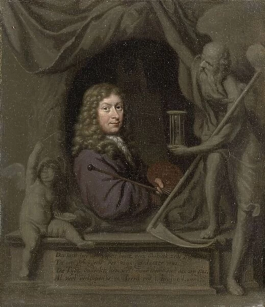 Self-Portrait, 1685. Creator: Michiel van Musscher
