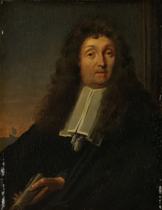 Framed Print : Self-Portrait, 1690-1708. Creator: Ludolf Bakhuizen Framed Print : Self-Portrait, 1690-1708. Creator: Ludolf Bakhuizen