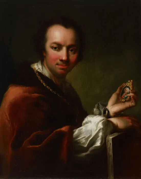 Framed Print : Self Portrait, 1732-1736. Creator: Martin van Meytens Framed Print : Self Portrait, 1732-1736. Creator: Martin van Meytens