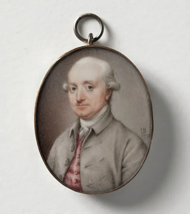 Framed Print : Self portrait, 1775. Creator: John Bogle