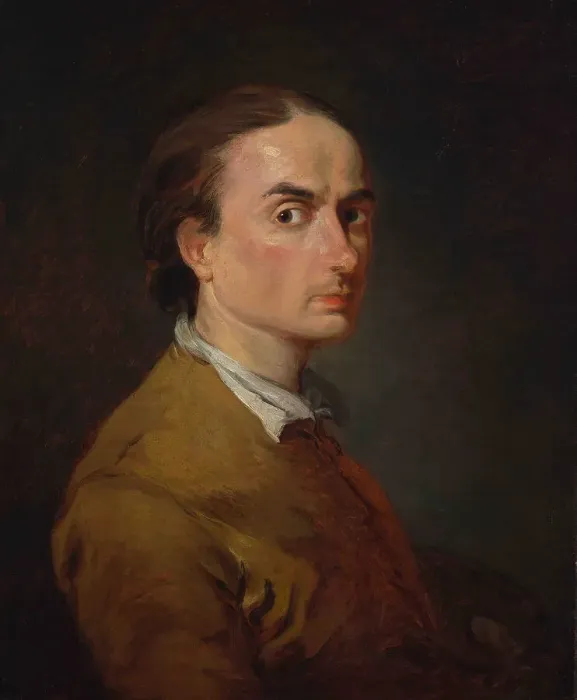 Framed Print : Self-portrait, after 1776. Creator: Norblin de La Gourdaine, Jean-Pierre (1745-1830) Framed Print : Self-portrait, after 1776. Creator: Norblin de La Gourdaine, Jean-Pierre (1745-1830)