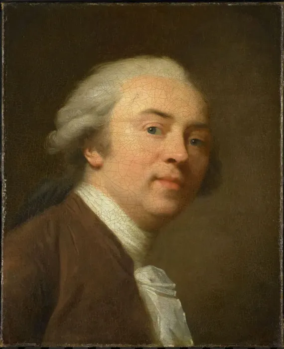 Framed Print : Self-Portrait, 1782. Artist: Tischbein, Johann Friedrich August (1750-1812) Framed Print : Self-Portrait, 1782. Artist: Tischbein, Johann Friedrich August (1750-1812)