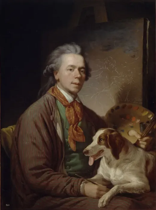 Framed Print : Self-Portrait, 1787 Framed Print : Self-Portrait, 1787