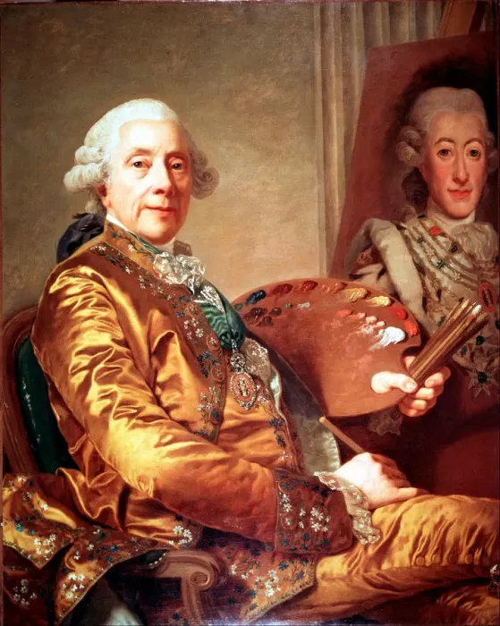 Framed Print : Self-Portrait, 1790. Artist: Roslin, Alexander (1718-1793) Framed Print : Self-Portrait, 1790. Artist: Roslin, Alexander (1718-1793)
