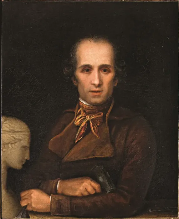 Framed Print : Self-Portrait, 1799. Creator: Canova, Antonio (1757-1822) Framed Print : Self-Portrait, 1799. Creator: Canova, Antonio (1757-1822)