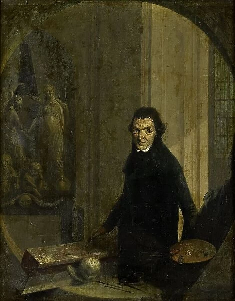 Self Portrait, 1800-1818. Creator: Christoffel Frederik Franck