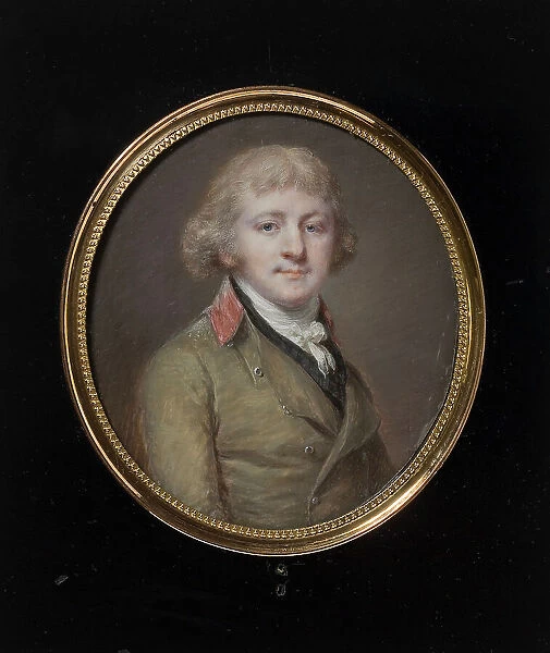 Self portrait, 1800. Creator: Lorentz Svensson Sparrgren
