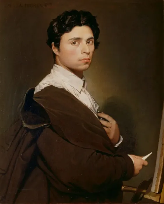 Framed Print : Self-portrait, 1804. Artist: Ingres, Jean Auguste Dominique (1780-1867) Framed Print : Self-portrait, 1804. Artist: Ingres, Jean Auguste Dominique (1780-1867)