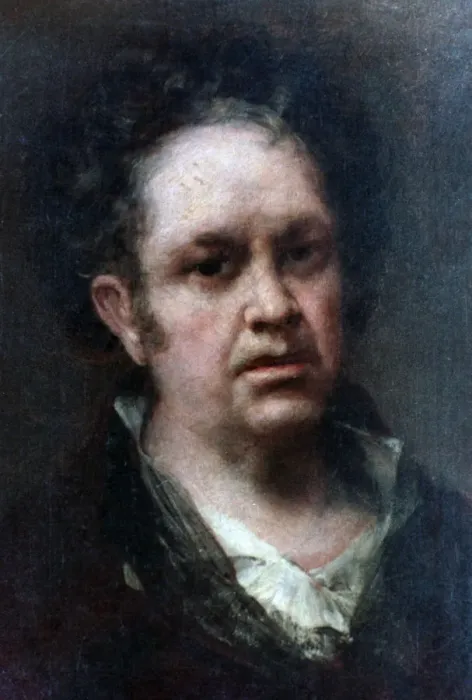Framed Print : Self Portrait, 1815. Artist: Francisco Goya Framed Print : Self Portrait, 1815. Artist: Francisco Goya