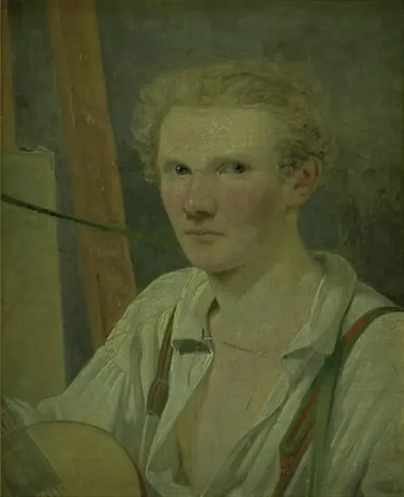 Framed Print : Self-Portrait, 1819-1832. Creator: Wilhelm Bendz Framed Print : Self-Portrait, 1819-1832. Creator: Wilhelm Bendz
