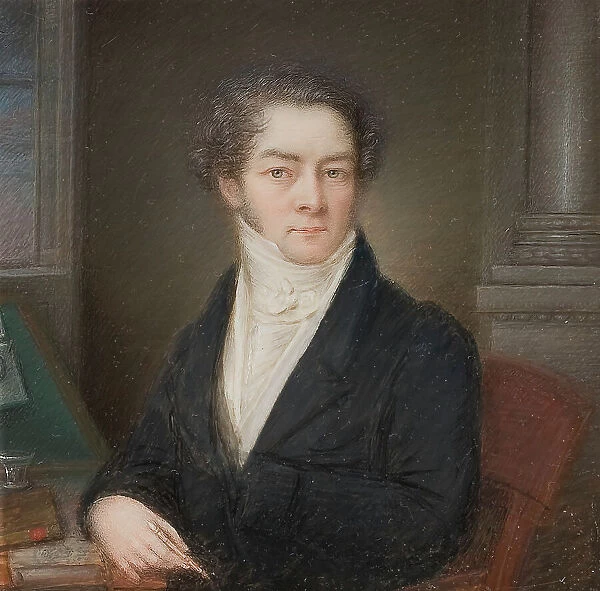Self portrait, 1820. Creator: Anders Gustaf Andersson