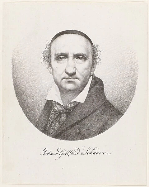 Self-Portrait, 1825. Creator: Schadow, Johann Gottfried (1764-1850)