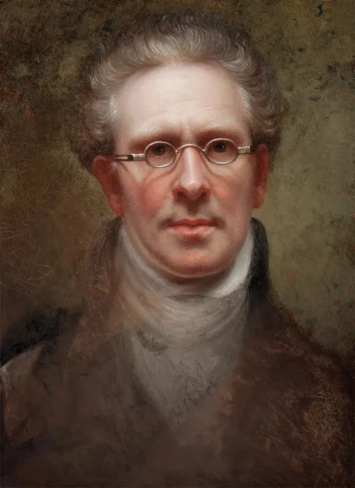 Framed Print : Self Portrait, 1828. Creator: Rembrandt Peale Framed Print : Self Portrait, 1828. Creator: Rembrandt Peale
