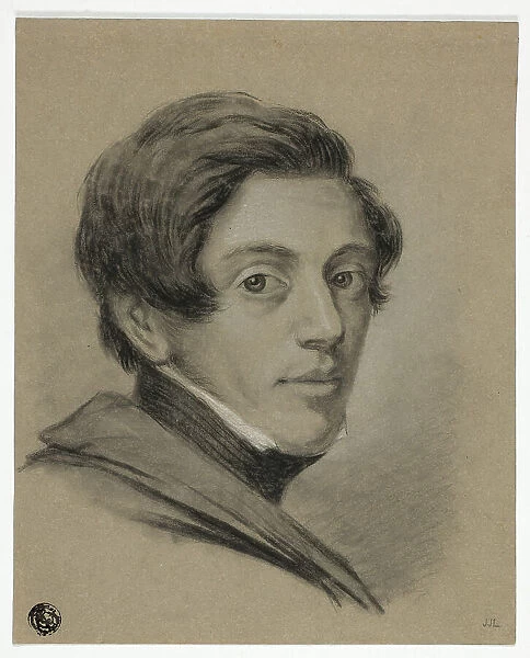 Self-Portrait, 1835. Creator: Johannes Cornelis Haccou
