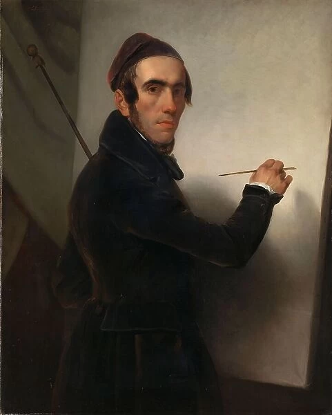 Self-Portrait, 1840-1849. Creator: Willem Hendrik Schmidt
