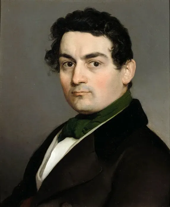 Framed Print : Self-Portrait, 1840. Creator: Scaramuzza, Giovanni (1818-?) Framed Print : Self-Portrait, 1840. Creator: Scaramuzza, Giovanni (1818-?)