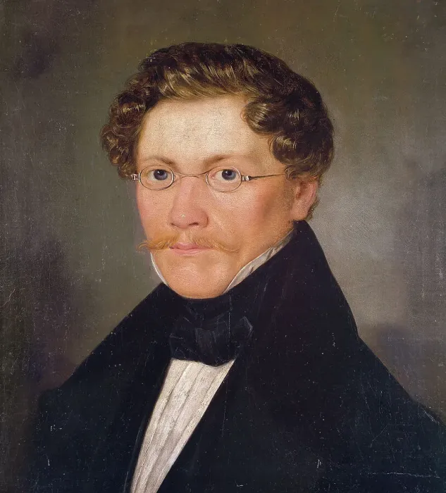 Framed Print : Self-Portrait, 1842 Framed Print : Self-Portrait, 1842
