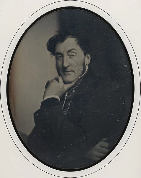 Self-Portrait, 1846-47. Creator: Baron Louis-Adolphe Humbert De Molard