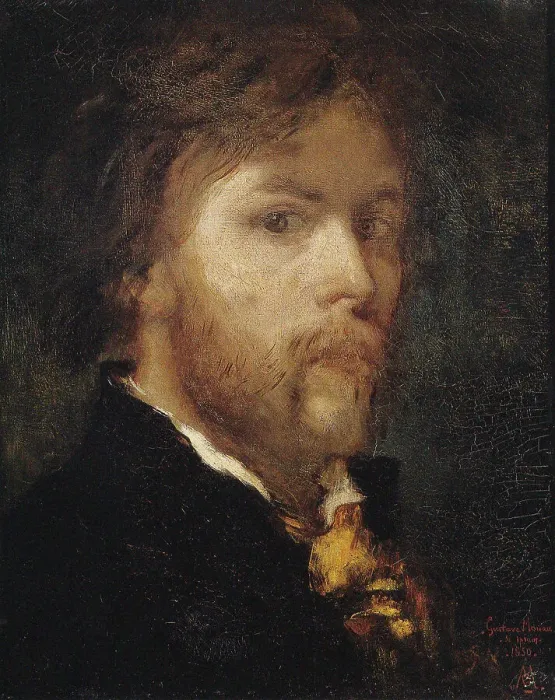 Framed Print : Self-portrait, 1850. Creator: Moreau; Gustave (1826-1898) Framed Print : Self-portrait, 1850. Creator: Moreau; Gustave (1826-1898)