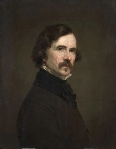 Self-Portrait, 1852. Creator: George Peter Alexander Healy (American, 1813-1894)