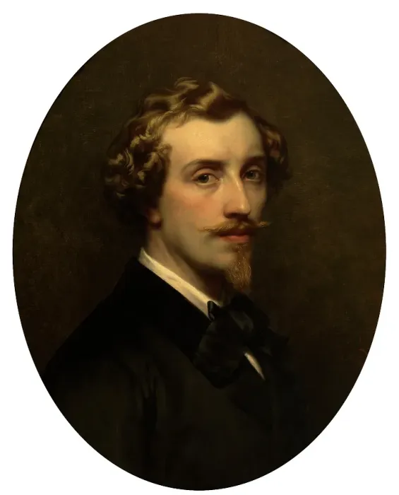 Framed Print : Self Portrait, 1852. Creator: Joseph Henri Francois Van Lerius Framed Print : Self Portrait, 1852. Creator: Joseph Henri Francois Van Lerius