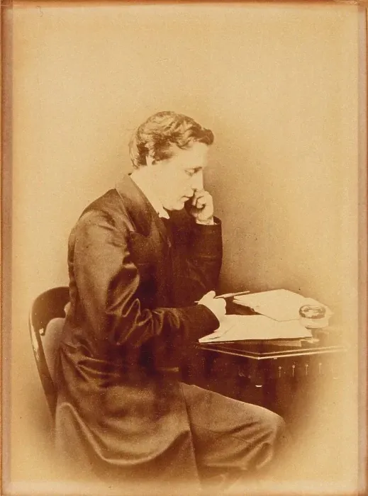 Framed Print : Self-Portrait, 1857. Creator: Carroll, Lewis, (Charles Lutwidge Dodgson) (1832-1898) Framed Print : Self-Portrait, 1857. Creator: Carroll, Lewis, (Charles Lutwidge Dodgson) (1832-1898)