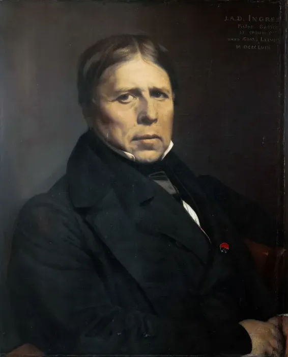 Framed Print : Self-Portrait, 1858 Framed Print : Self-Portrait, 1858