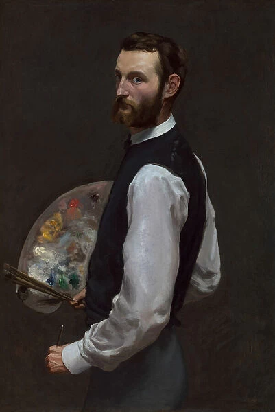 Self-Portrait, 1865  /  66. Creator: Frederic Bazille