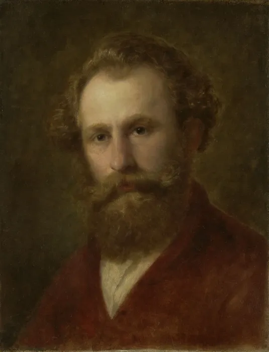 Framed Print : Self-Portrait, 1870. Creator: Aleksander Kotsis Framed Print : Self-Portrait, 1870. Creator: Aleksander Kotsis