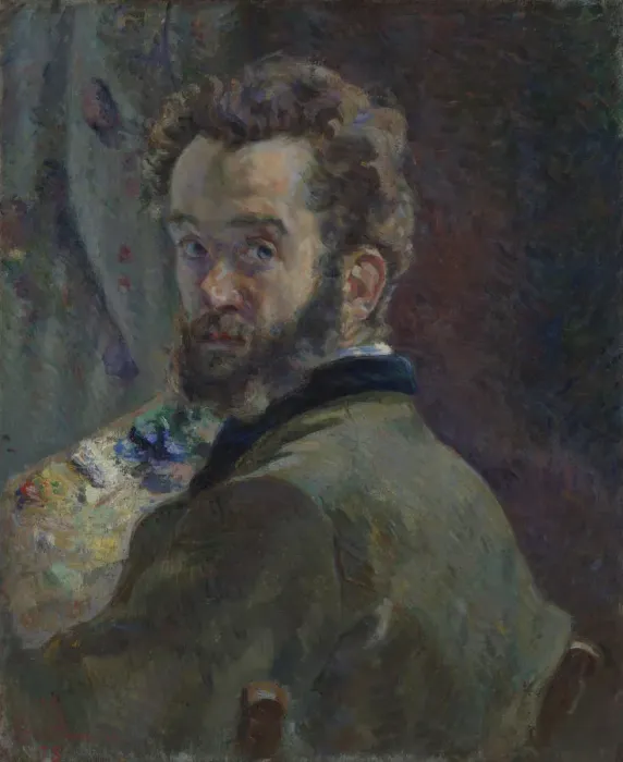 Framed Print : Self-Portrait, 1878 Framed Print : Self-Portrait, 1878