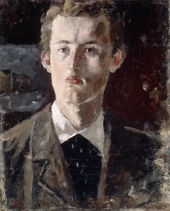 Framed Print : Self-portrait, 1882-1883. Creator: Munch, Edvard (1863-1944) Framed Print : Self-portrait, 1882-1883. Creator: Munch, Edvard (1863-1944)