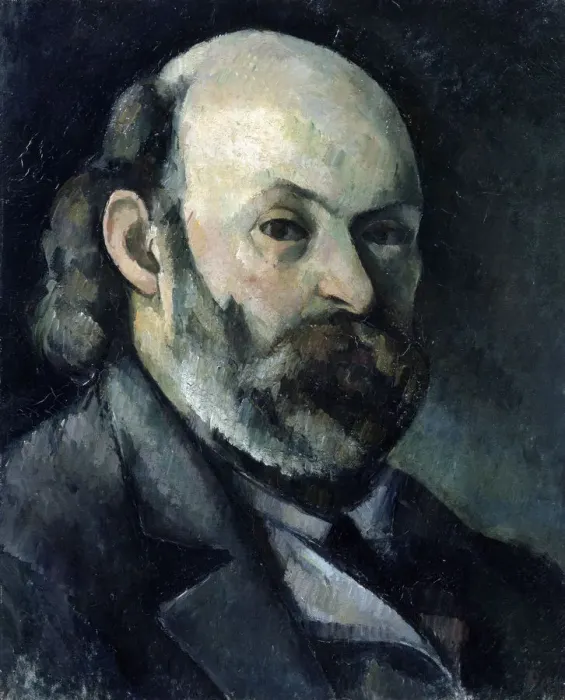 Framed Print : Self-portrait, 1882-1885. Artist: Paul Cezanne Framed Print : Self-portrait, 1882-1885. Artist: Paul Cezanne