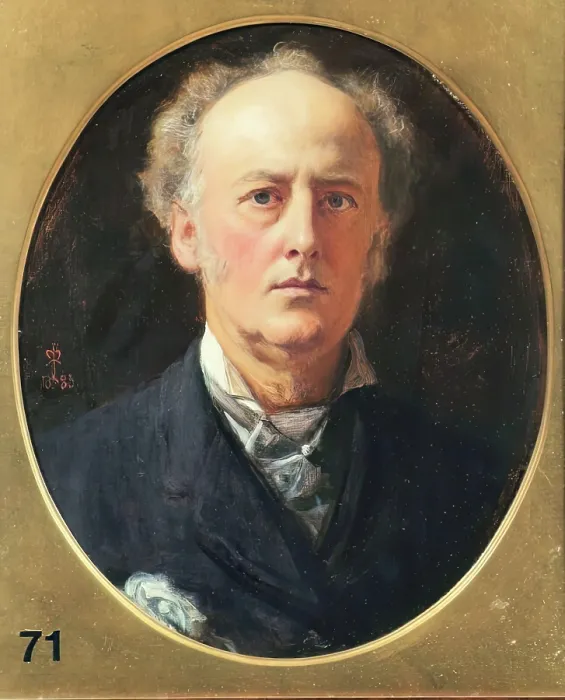 Framed Print : Self Portrait, 1883. Creator: John Everett Millais Framed Print : Self Portrait, 1883. Creator: John Everett Millais
