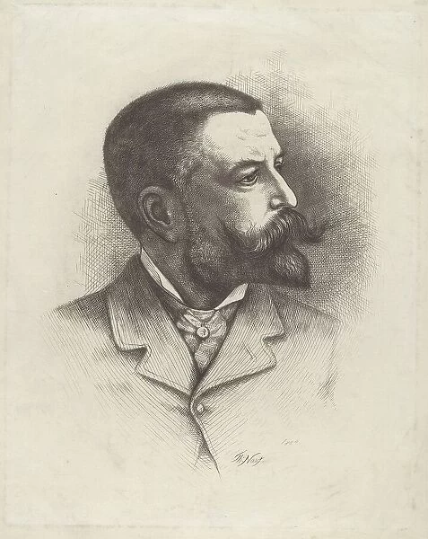 Self-Portrait, 1884. Creator: Thomas Nast