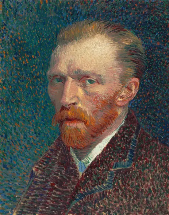 Framed Print : Self-Portrait, 1887. Creator: Vincent van Gogh Framed Print : Self-Portrait, 1887. Creator: Vincent van Gogh