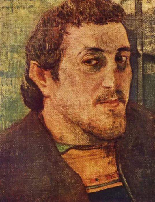 Framed Print : Self Portrait, 1888-1889, (1936). Artist: Paul Gauguin Framed Print : Self Portrait, 1888-1889, (1936). Artist: Paul Gauguin