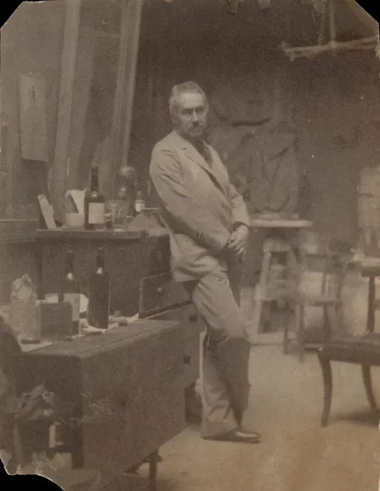 Framed Print : Self-Portrait, 1889-94. 1889-94. Creator: Thomas Eakins Framed Print : Self-Portrait, 1889-94. 1889-94. Creator: Thomas Eakins