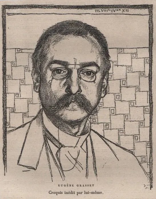 Framed Print : Self-Portrait, 1892 Framed Print : Self-Portrait, 1892