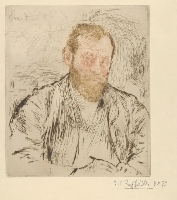 Framed Print : Self-Portrait, 1893 Framed Print : Self-Portrait, 1893