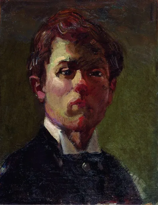 Framed Print : Self-Portrait, 1898. Creator: Dufy, Raoul (1877-1953) Framed Print : Self-Portrait, 1898. Creator: Dufy, Raoul (1877-1953)